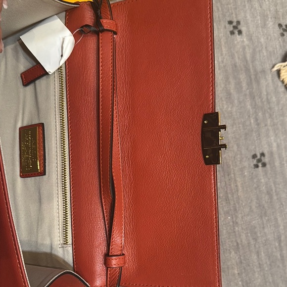 Valentino by Mario Valentino Cocoette Red Leather Bag - NWT - Picture 9 of 13